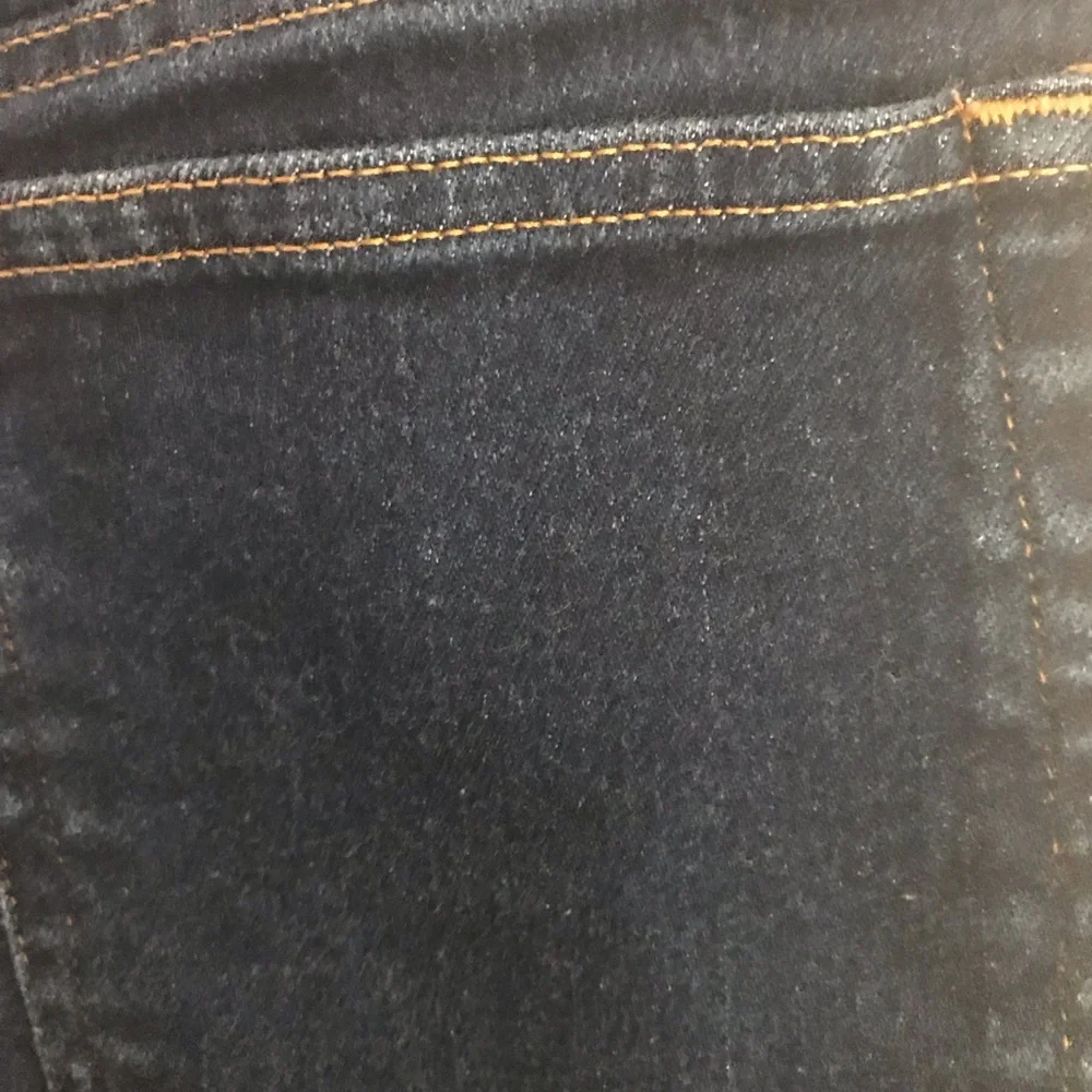 Theory Medium Wash Boot Cut Jeans - Picture 7 of 7